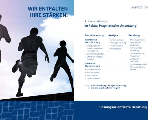 JSKB || Jürgen Schart Kommunikationsberatung: Referenzen Hagstotz ITM, Neues Corporate Design, Adaption Imagebroschüre