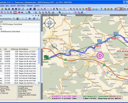 JSKB Referenzen: Quovadis GPS GmbH Navigation und Tourenplanung